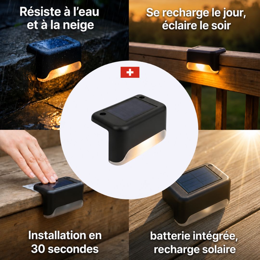 Lampe d'extérieur à énergie solaire