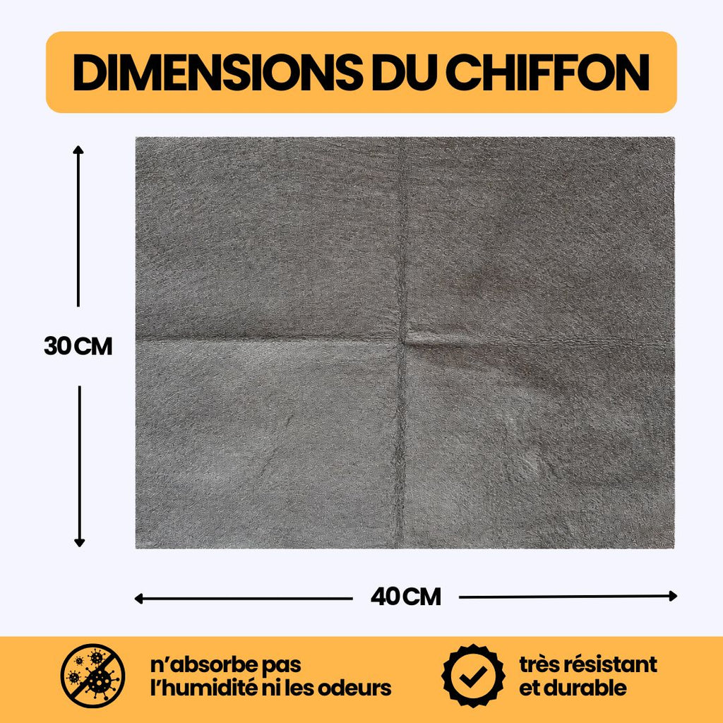 Chiffon Magique en Microfibre (Lot de 5)