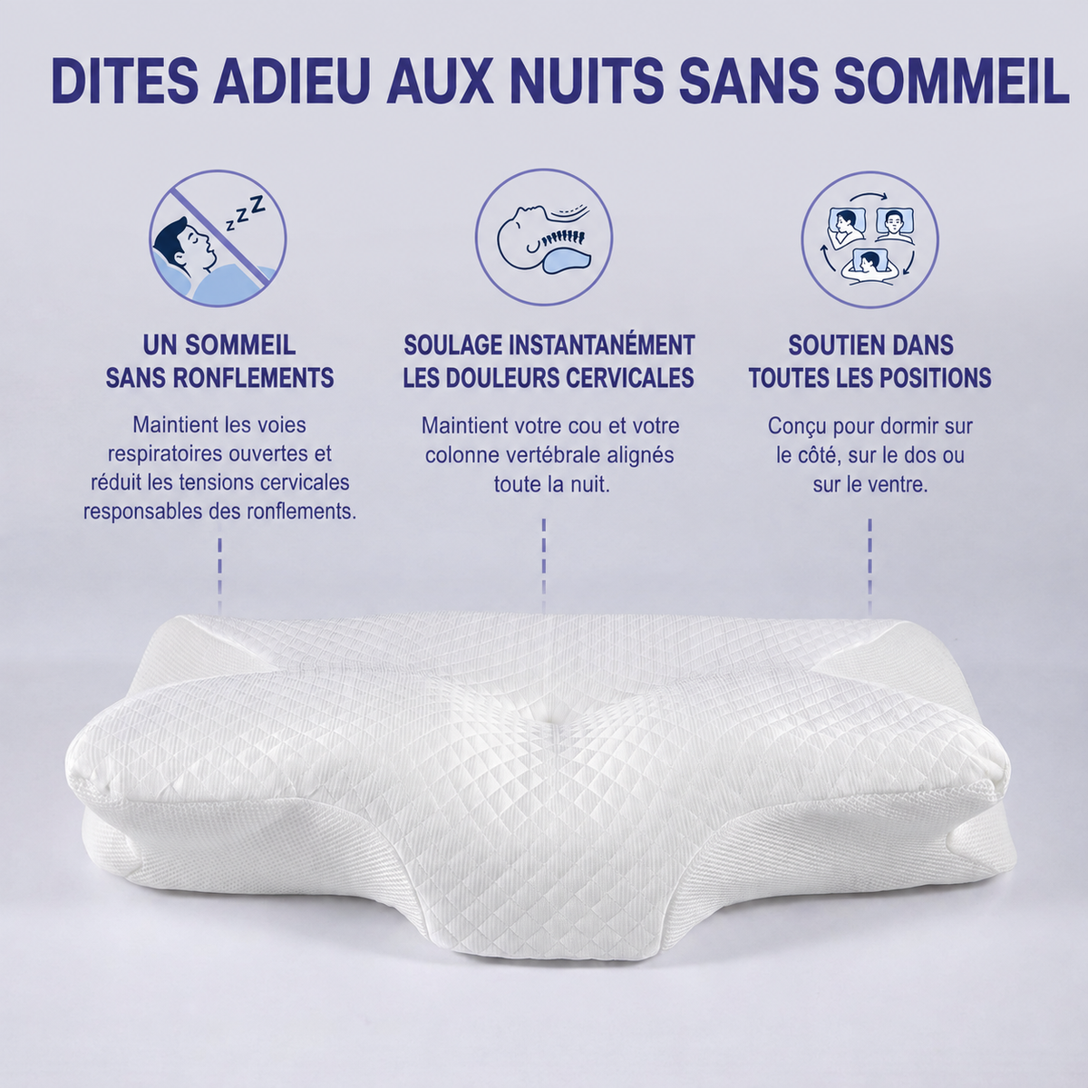 Oreiller orthopédique Confort™